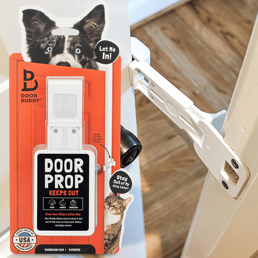 Portable Stretchable Stopper for Cat Door Prop Latch