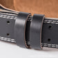 PU Leather Gym Waist Support Belt for Fitness Training and Back Support