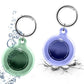 6 Pack TPU Airtag Protective Case with Key Ring Anti Scratch Full Body Transparent Cover for Apple Airtags