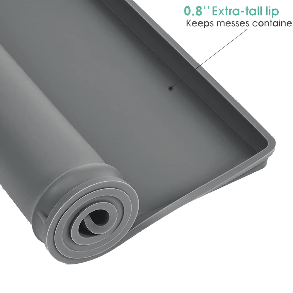44.5x40cm Silicone Washer Dryer Mat Top Protector