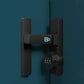 2Pcs Black Password Right Angle Luminous Lock Sliding Barn Door Latch