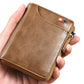 RFID Blocking PU Wallet Anti-theft Cash Credit Card Holder ID Purse