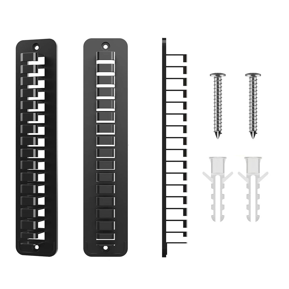 2 Pack Wall Mounted Baseball Cap Hat Rack Organizer