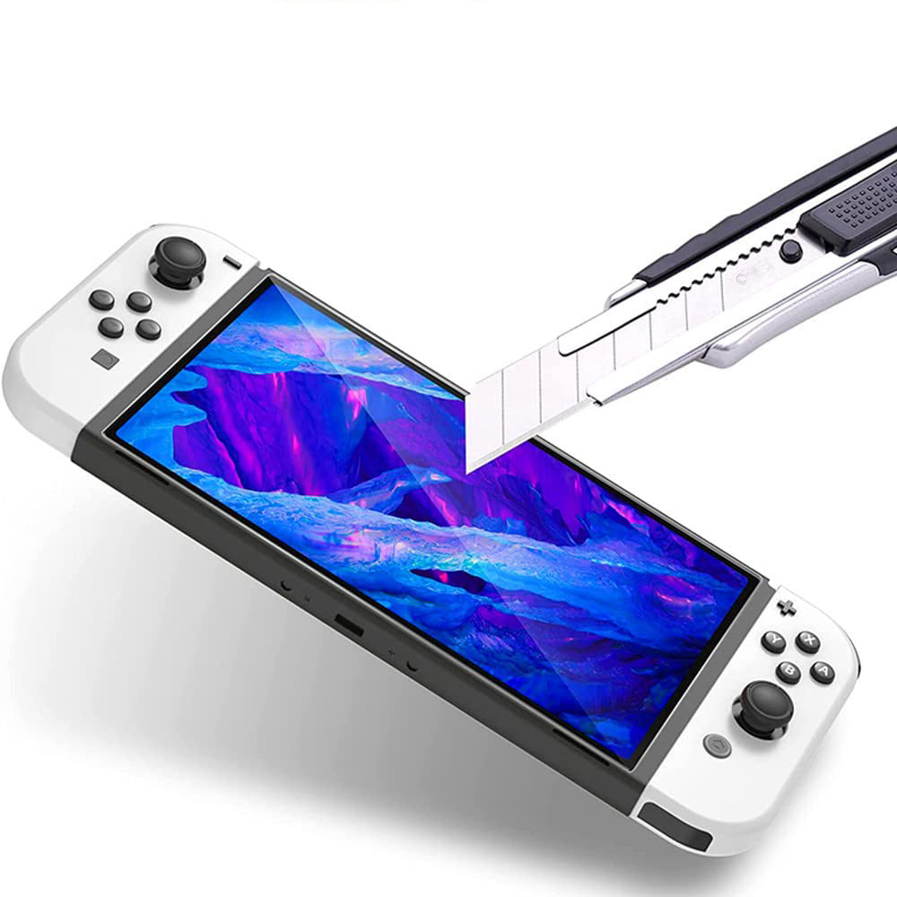 2Pcs HD Screen Protectors for Nintendo Switch