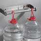 Paper Towel Holder Under Cabinet Wall Mount Stainless Steel Rack Towel Organizer