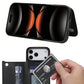 Leather Wallet Case for iPhone 17 Series Double Secure Flip Closure Full Body Drop Defense-Black