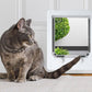 Pet Dog Cat Flap Door with 4 Way Lock