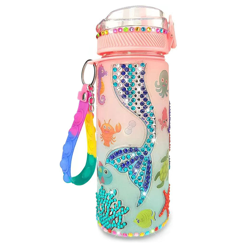 DIY Water Bottle with Stickers Attractive Decorate Your Own Water Bottle Kit
