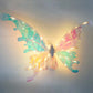 LED Electric Butterfly Wings Light Up Moving Butterfly Wings with LED Lights and Music