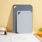 3 PCS Plastic Cutting Board Set with Hanging Loop Non Slip PP Chopping Board for Home