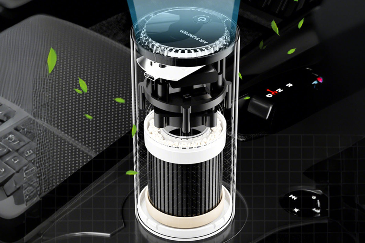 USB Freshener Air Purifiers With Colorful Lights For Car Pet Bedroom Office