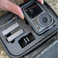 Carrying Case for DJI Osmo Action 3 4 5 Pro Camera with Accessory Storage