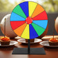 12-Slot 20cm Lucky Prize Wheel Tabletop Spin Game for Party Events and Raffles