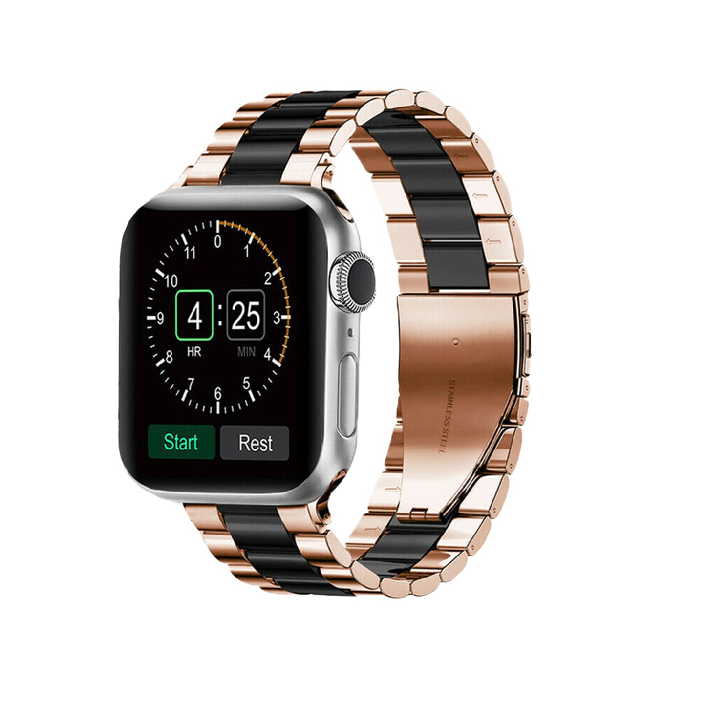 Stainless Steel Watch Band Metal Strap for iWatch 7 Series