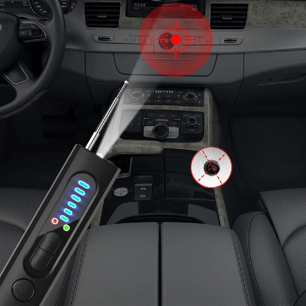 Hidden Camera Detector for Car Hotel Tracker Finder Scanner Device
