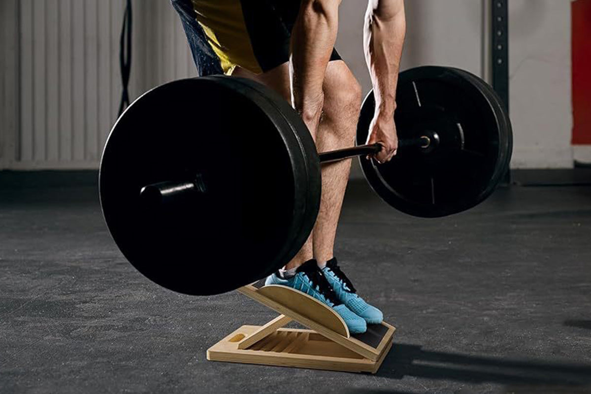 3 In 1 Slant Board With 5 Incline Angels Calf Stretcher And Wobble Board