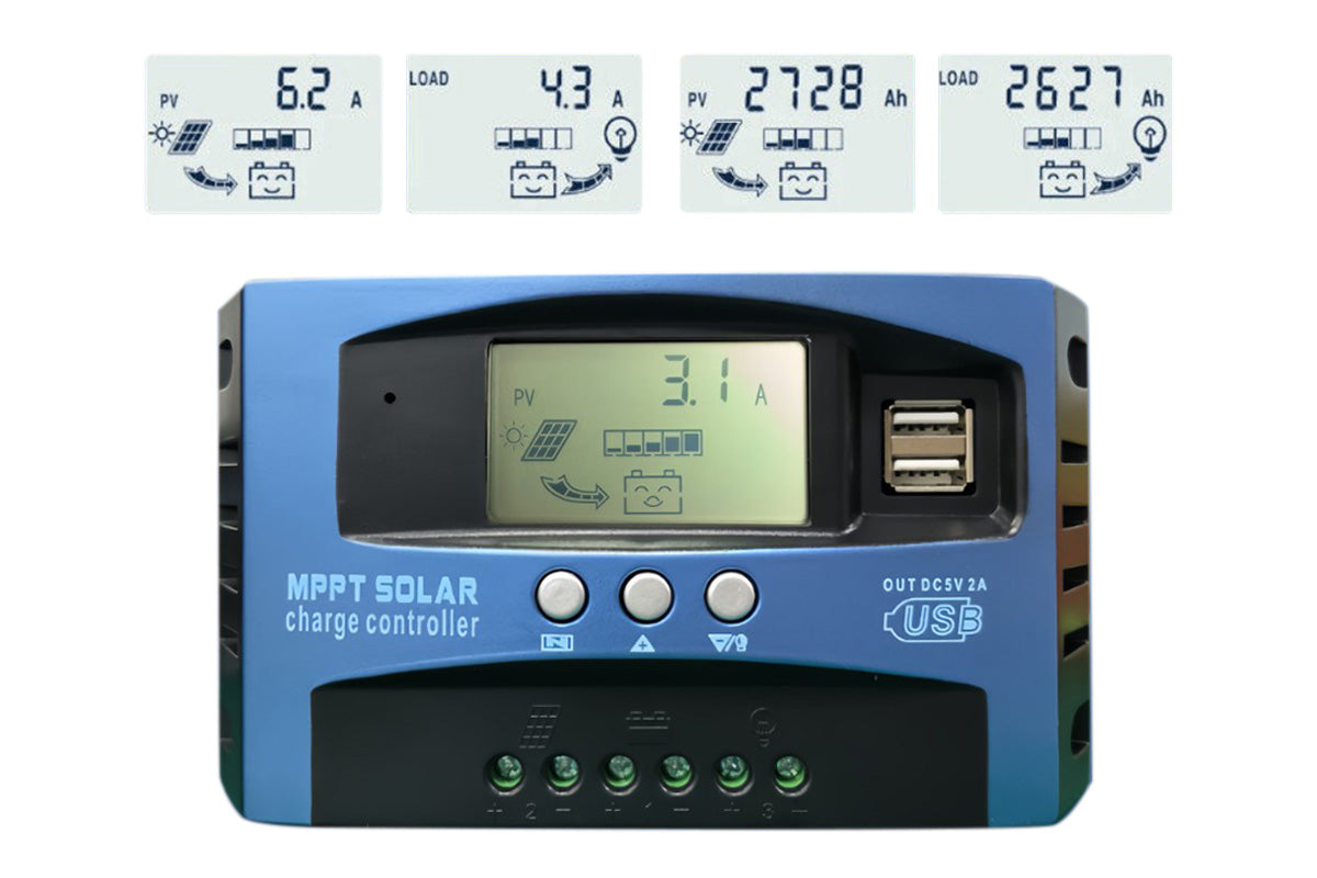 MPPT Solar Charge Controller Automatic Voltage Regulator for Solar Panel System