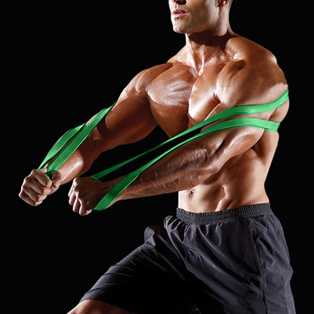 Resistance Bands Set-5 Resistance Levels Fitness Exercise Bands Pull Up Assistance Straps for Working Out Body Stretching