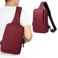 Chest Bag Sling Bag for Men with USB Charging Port