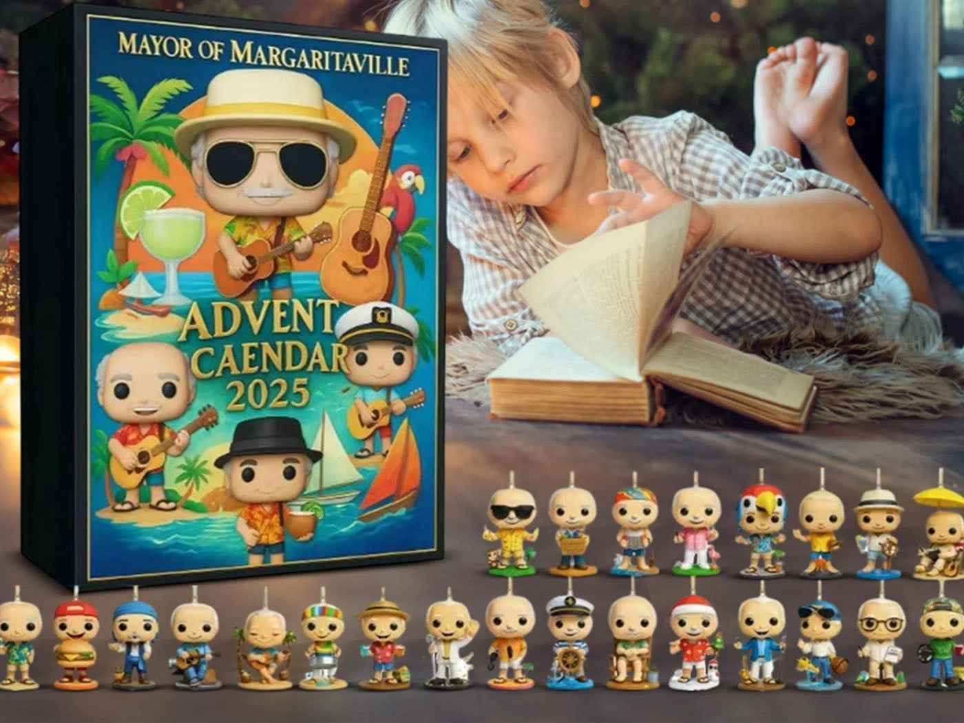 The King of Rock And Roll or Mayor of Margaritaville Inspired Advent Calendar