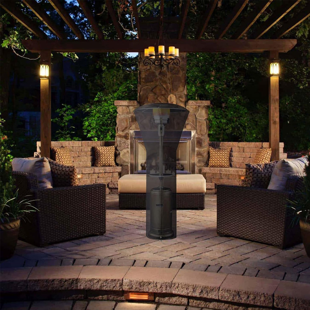 Waterproof Dustproof Patio Heating Machine Cover with Zipper