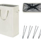 Slim Laundry Hamper Handles Collapsible Laundry Basket Thin Dirty Clothes Basket