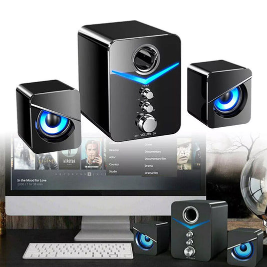 Computer Speaker System Bluetooth Surround Sound for Desktop Laptop