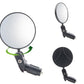 Handlebar Bike Mirrors Adjustable Bicycle Rearview Mirror for Mountain Road Bikes