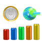 4Pcs Soda Can Lids with Straw Silicone Soda Can Covers for soda Coke Beer