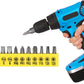 17-Piece Drill Bit Extension Set with 105 degree Right Angle Attachments Flexible Shaft Kit for Tight Spaces