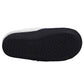 Indoor Non Slip Fuzzy Slippers for Women Warm Knitted House Shoes-Navy
