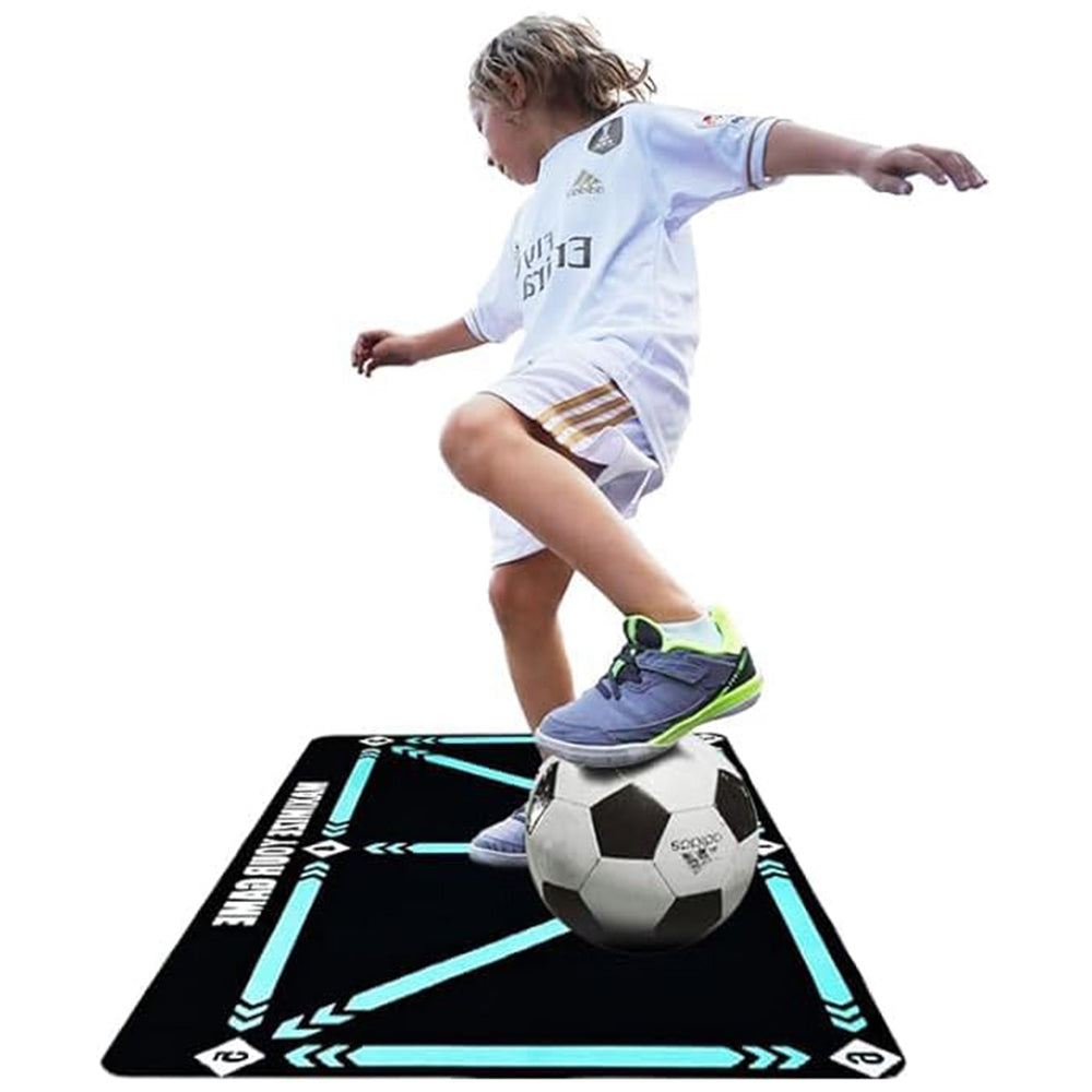Anti-Slip Football Footstep Training Mat