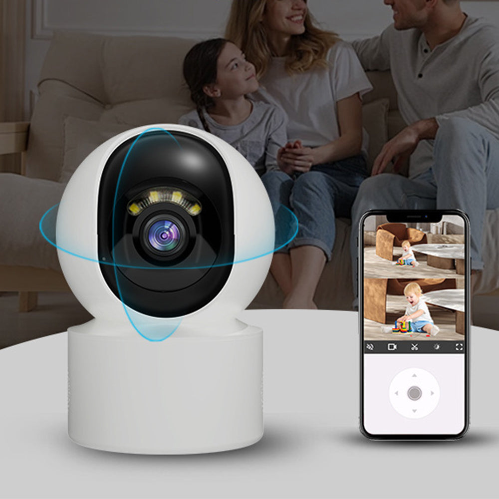 2MP WiFi Security Camera with Dual Screen and Night Vision