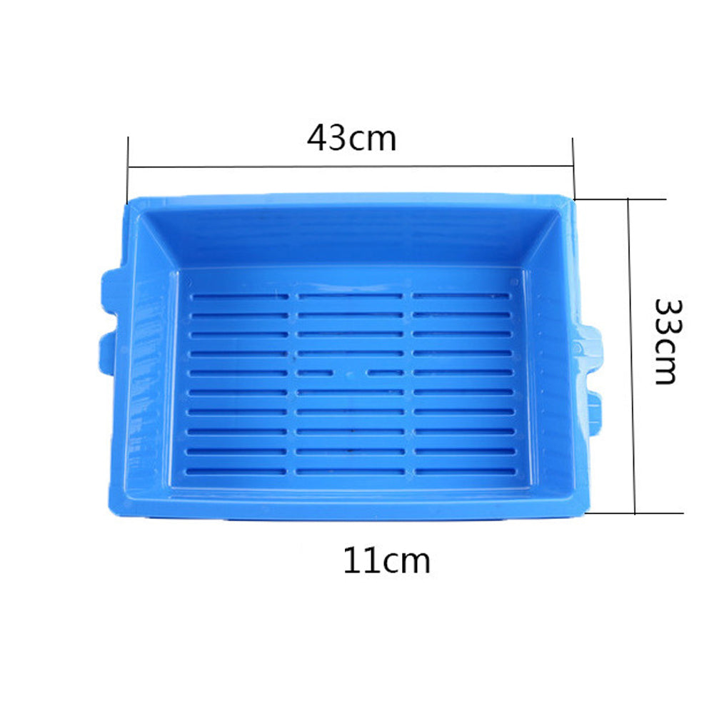 Cat Litter Box Open Toilet Self Cleaning Cat Kitten Sifting Tray