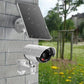 10W Solar Panel for Camera Security Lights with Adjustable Stand USB Charging Outdoor