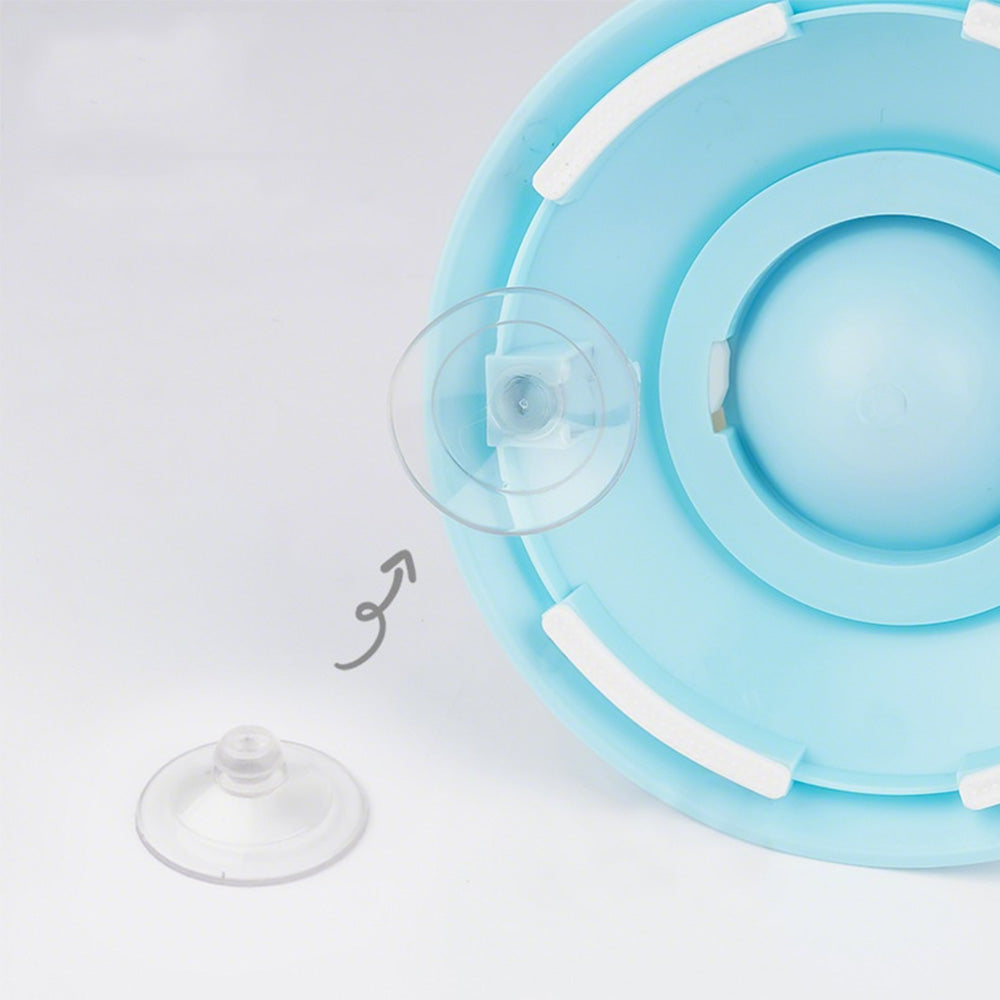 2Pcs Pet Slow Feeder Bowl Non-Slip Spherical Lick Bowl for Dogs and Cats