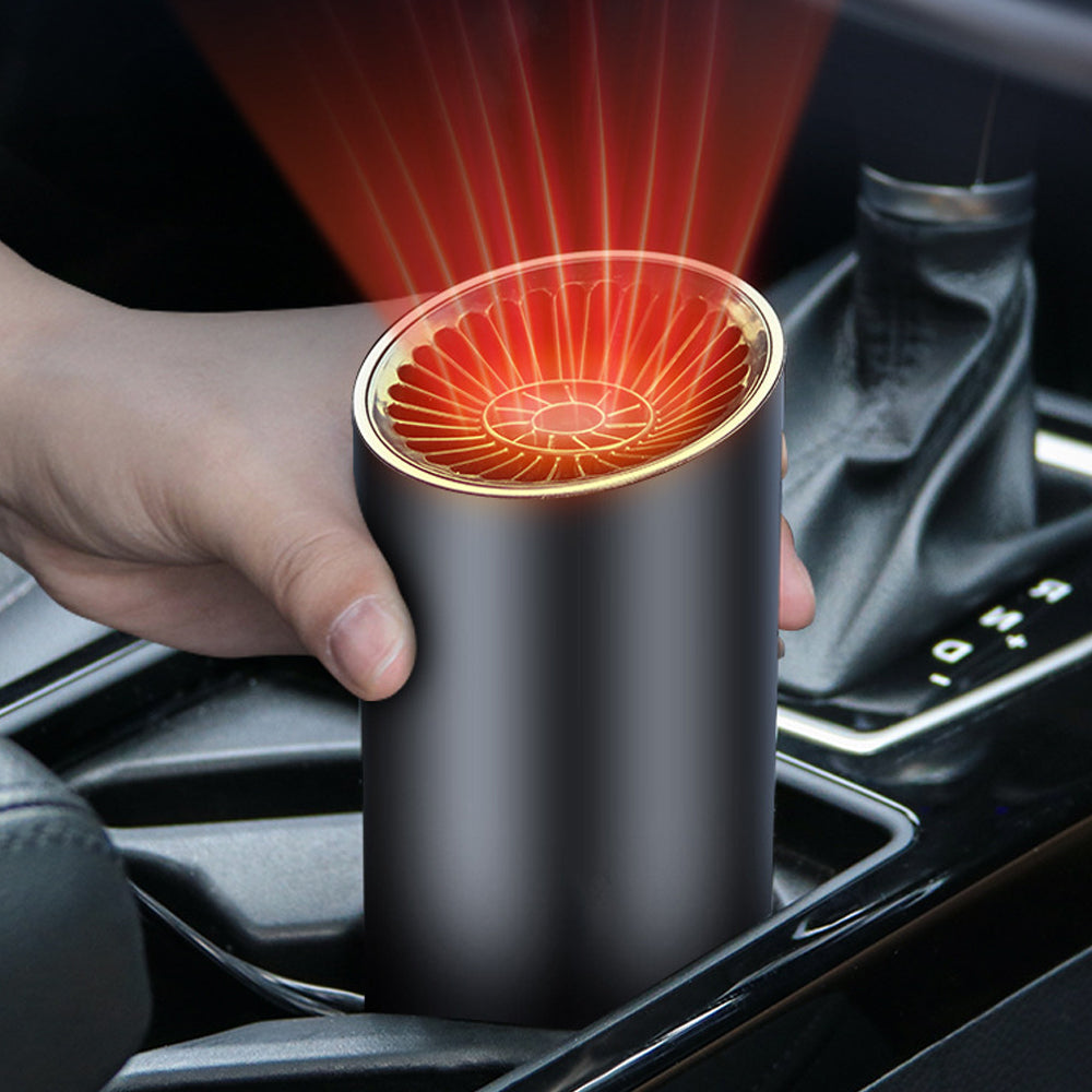 12V Portable Car Warmer and Defroster with Suction Holder