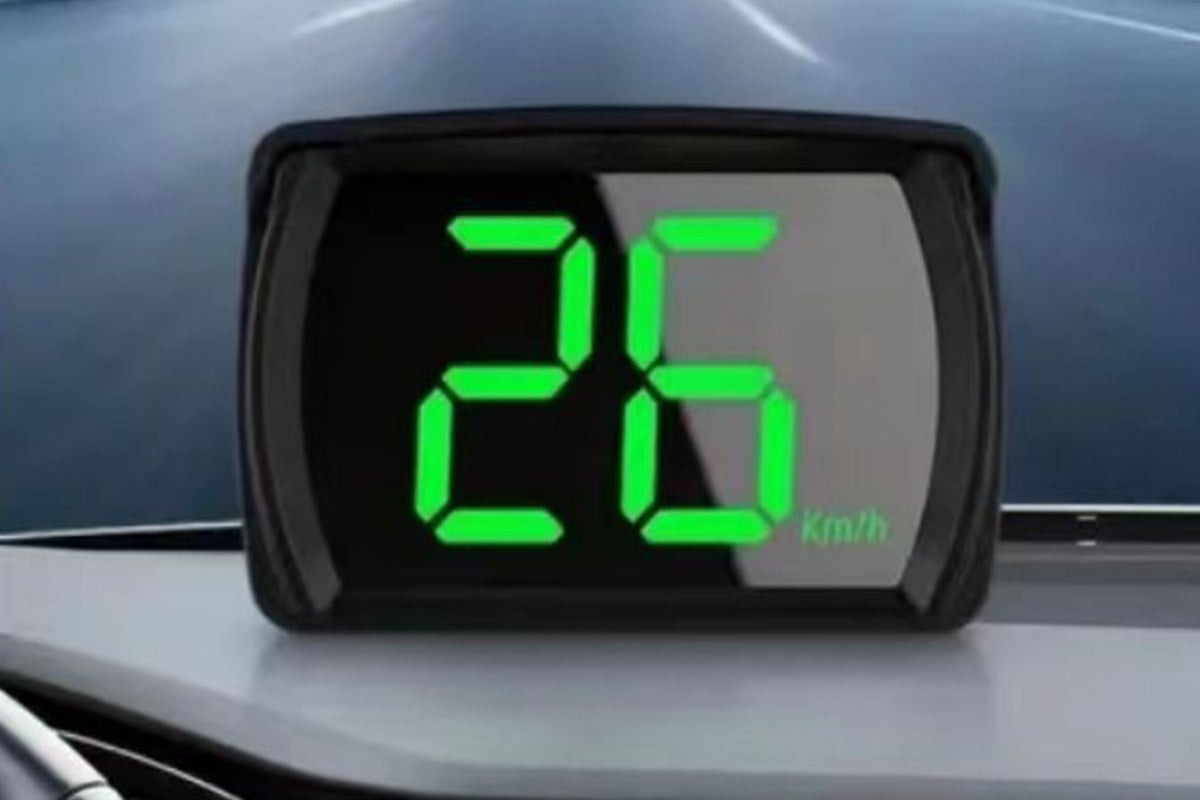 Car HUD Display Digital Speedometer KM/H for Vehicle Dashboard