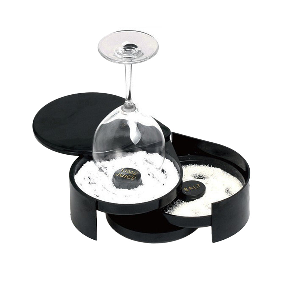 2Pcs 3-Tier Bar Juice Cocktail Seasoning Box