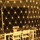Outdoor Christmas Net Lights LED String Lights for Holiday Wedding Party Garden Decoration-Warm White