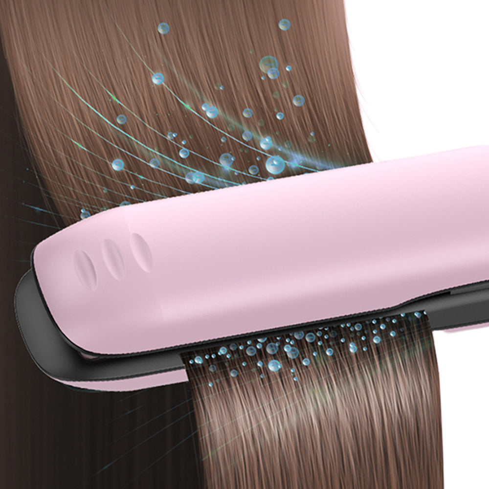 2 in 1 Portable Hair Straightener and Curler Cordless USB Mini Hair  Flat Iron