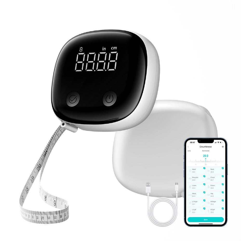 Body Measuring Smart Tape Bluetooth Connection App for Weight Loss