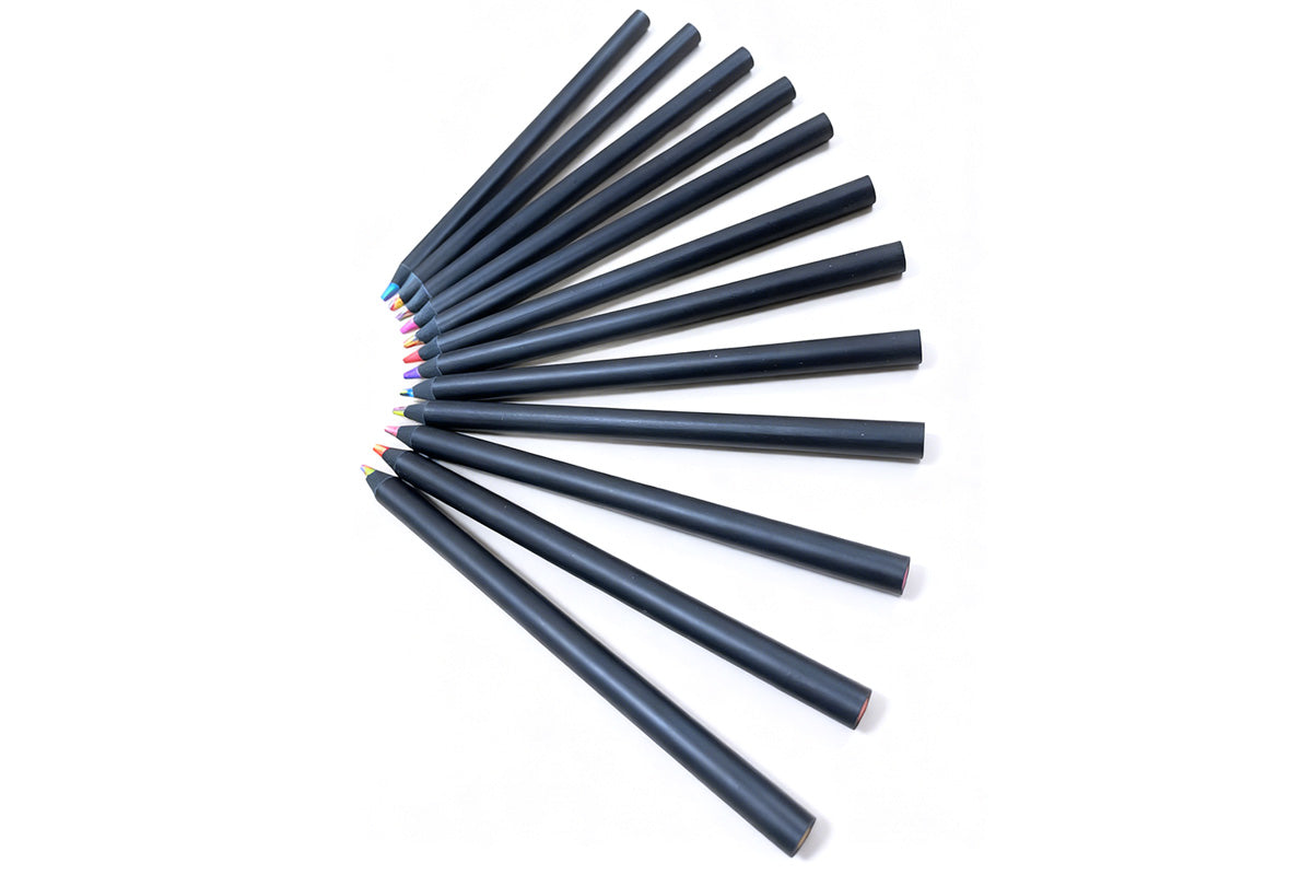 12Pcs Colors Rainbow Pencils Stocking Stuffers for Coloring Drawing Sketching