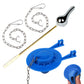 Universal Toilet Flapper Replacement Kit Toilet Tank Flapper With Stainless Chains