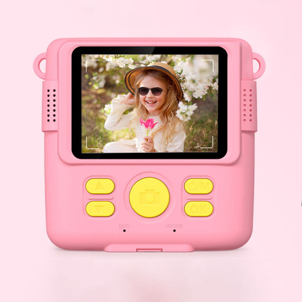 Instant Print Camera Zero Ink Print Photo Camera with 32G TF Card