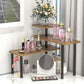 3 Tier Foldable Corner Countertop Storage Shelf