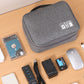 Large Digital Electronics Travel Organizer Bag with Adjustable Dividers