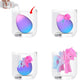 6Pcs Unicorn Hatching Rainbow Eggs Magic Growing Toy Set