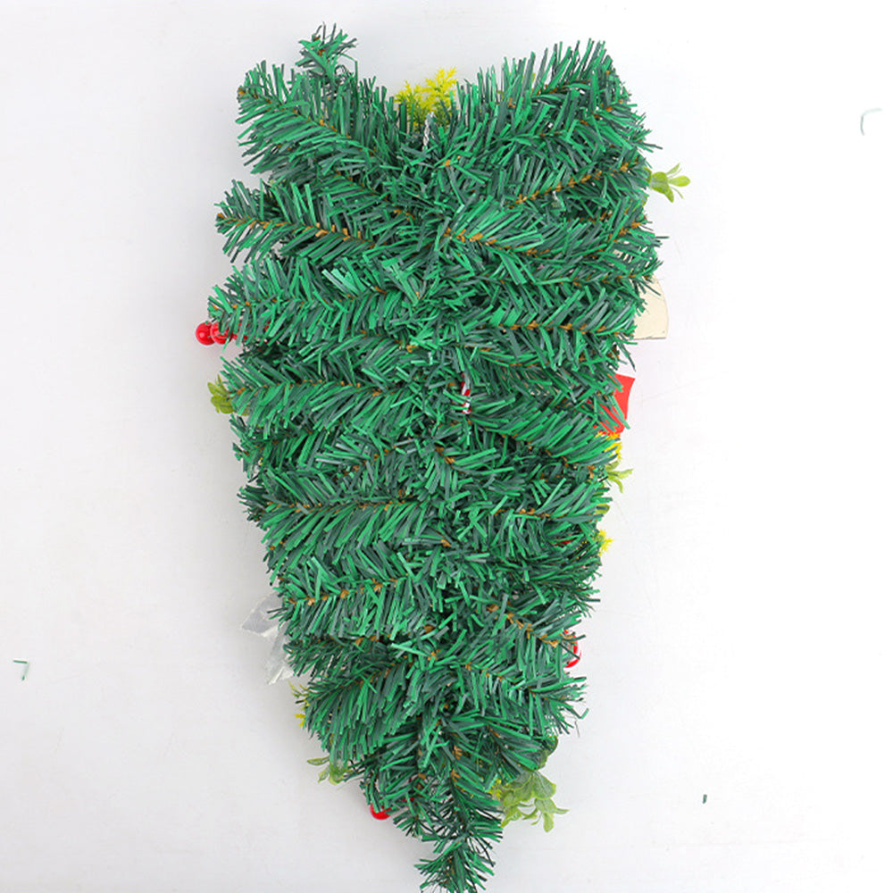 Christmas Hanging Upside Down Tree Candy Decoration for Door Wall