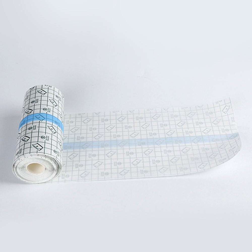 Water-resistant Transparent PU Film Dressing Roll Wound Adhesive Tape Bandage